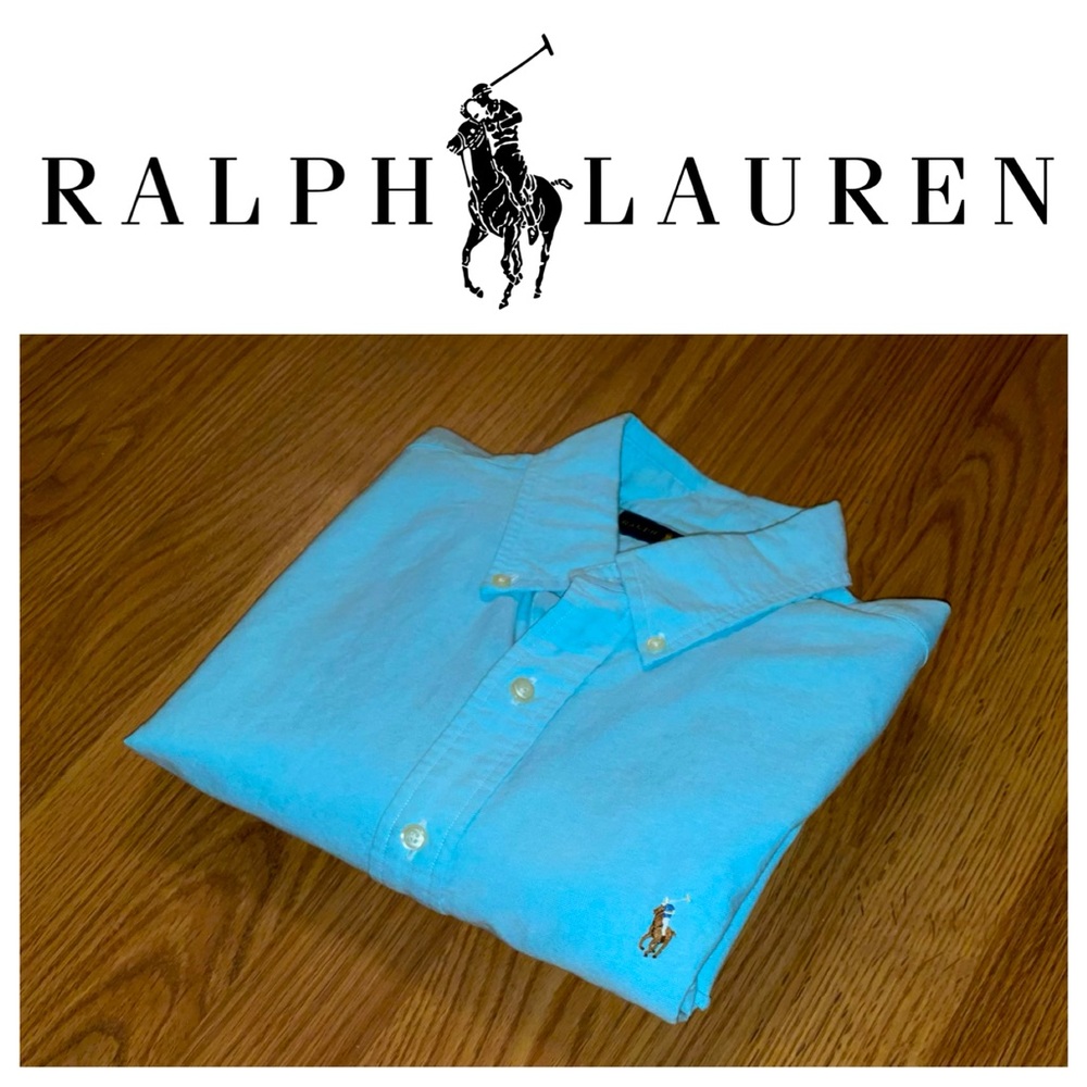 Polo by Ralph Lauren Button Down Dress Shirt - Custom Fit Medium